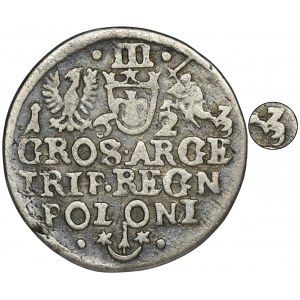 Sigismund III Vasa, 3 Groschen Krakau 1623