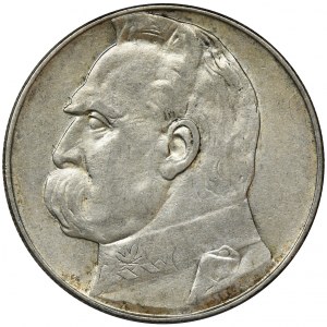 Pilsudski, 10 zloty 1937 - RARE