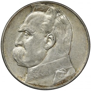 Piłsudski, 10 złotych 1937 - RZADSZY