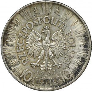 Pilsudski, 10 zloty 1937