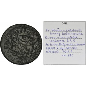 Poniatowski, Groschen Krakau 1767 G