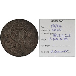 Poniatowski, Groschen Krakau 1767 G