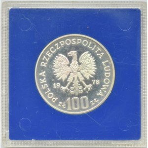 100 złotych 1978 - Ochrona Środowiska Łoś