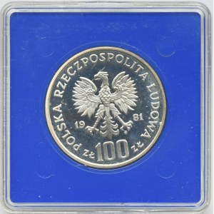 100 złotych 1981 - Ochrona Środowiska Koń