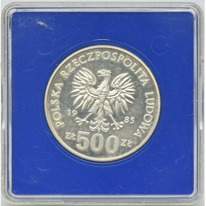 500 złotych 1985 - Ochrona Środowiska Wiewiórka