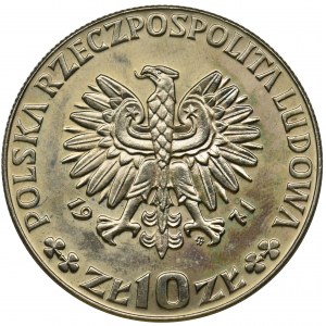 PRÓBA, 10 złotych 1971 FAO - Chleb dla świata