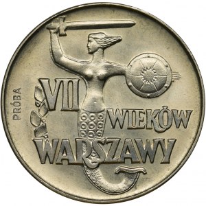 PRÓBA, 10 złotych 1965 VII Wieków Warszawy