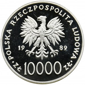 10.000 złotych 1989, Jan Paweł II - Kratka