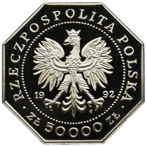 50.000 złotych 1992 - Virtuti Militari