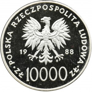 10.000 złotych 1988, Jan Paweł II - X Lat Pontyfikatu