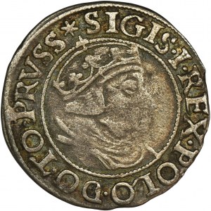 Sigismund I the Old, Groschen Danzig 1538 - PRVS