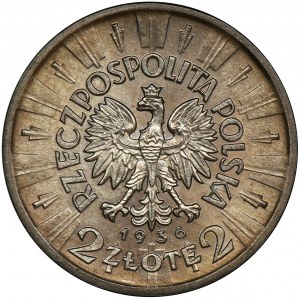 Pilsudski, 2 zlote 1936 - rare