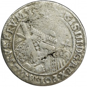 Sigismund III Vasa, 1/4 thaler Bromberg 1621 - PRV M