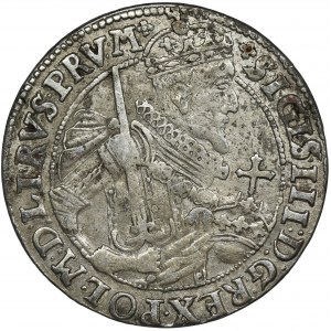 Sigismund III Vasa, 1/4 Thaler Bromberg 1623 - PRV M