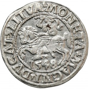 Sigismund II August, Halfgroat Vilnius 1548 - LI/LITVA
