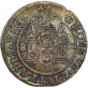 Stephen Bathory, Groschen Riga 1582 - LI