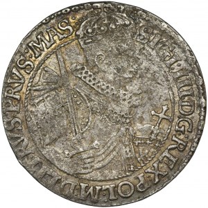 Sigismund III Vasa, 1/4 Thaler Bromberg 1621 - PRVS MAS