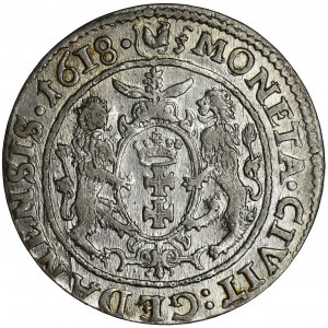 Sigismund III Vasa, 1/4 Thaler Danzig 1618