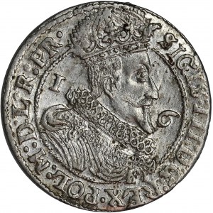 Sigismund III Vasa, 1/4 Thaler Danzig 1625 - PR•