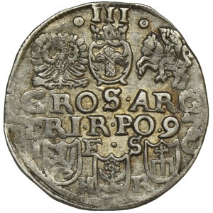 Sigismund III Vasa, 3 Groschen Bromberg 1597