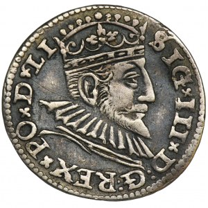 Sigismund III Vasa, 3 Groschen Riga 1592 - LI