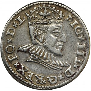 Sigismund III Vasa, 3 Groschen Riga 1591