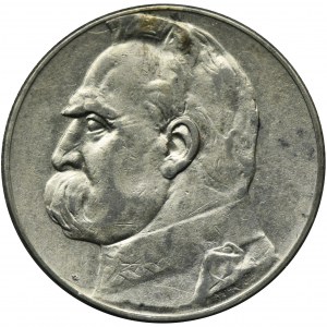 Piłsudski, 5 złotych 1934