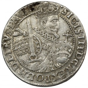 Sigismund III Vasa, 1/4 Thaler Bromberg 1623 - RARE