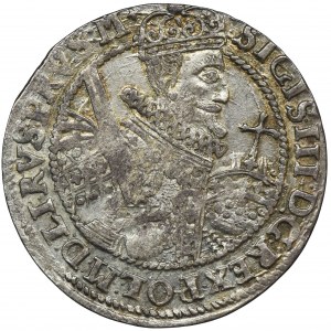 Sigismund III Vasa, 1/4 Thaler Bromberg 1622 - PRVS M