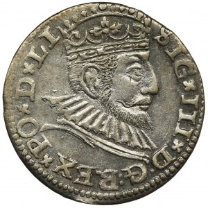 Sigismund III Vasa, 3 Groschen Riga 1592 - LI