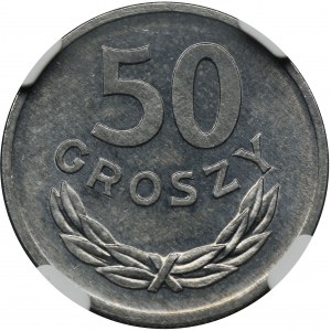 50 groszy 1970 - NGC MS64
