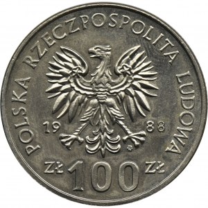 100 złotych 1988 Jadwiga - bez znaku