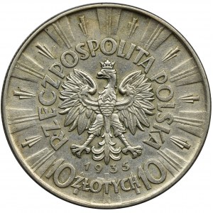 Piłsudski, 10 złotych 1935