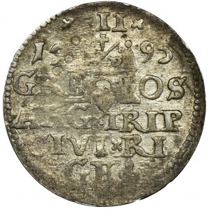 Zygmunt III Waza, Trojak Ryga 1595