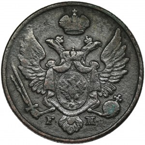 3 polish groschen Warsaw 1830 FH