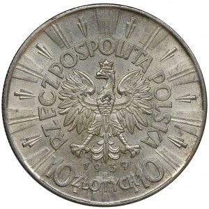 Piłsudski, 10 złotych 1939