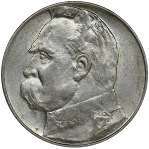 Piłsudski, 10 złotych 1937 - RZADSZY