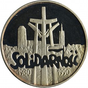 100.000 złotych 1990 - Mała Solidarność - lustrzanka