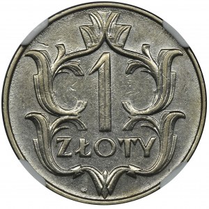 1 złoty 1929 - NGC AU58