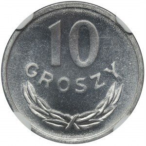 10 groszy 1949 Aluminium - NGC MS65