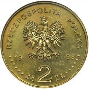 2 złote 1998, 200-lecie Urodzin Adama Mickiewicza - NGC MS65