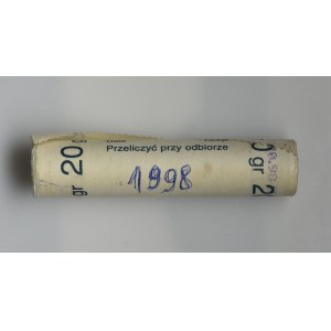 Rulon bankowy, 20 groszy 1998 (50szt.)