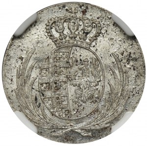 Duchy of Warsaw, 5 groschen 1811 IS - NGC MS62