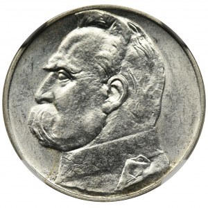Piłsudski, 2 złote 1934 - NGC MS61