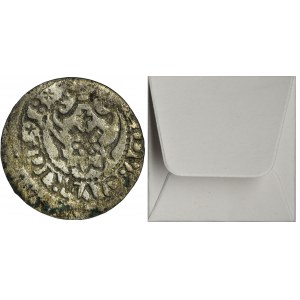 Zygmunt III Waza, Szeląg Ryga 1618 - ex.Górecki, RZADKI