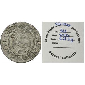 Zygmunt III Waza, Półtorak Bydgoszcz 1621 - ex.Górecki