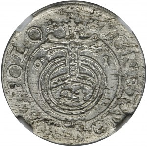 Jan II Kazimierz, Półtorak Poznań 1661 - NGC MS63 - BARDZO RZADKI