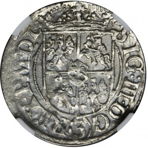 Sigismund III Vasa, 3 Polker Riga 1620 - NGC MS63