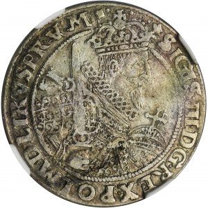 Sigismund III Vasa, 1/4 Thaler Bromberg 1622 - PRV M - NGC VF35