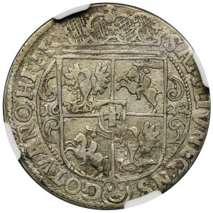 Sigismund III Vasa, 1/4 Thaler Bromberg 1622 - PRV M - NGC VF35